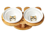 Ceramic Cat Feeding Bowl