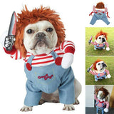 Halloween Scary Party Gatherings Pet Costume Adjustable Cosplay Costume