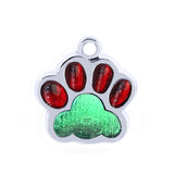 Pet ID Footprint Tag