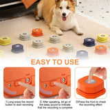 4 Colors Pet Communication Button One-click Prevent Physical Inactivity Recordable Dog Talking