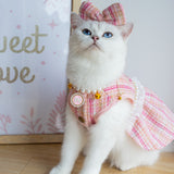 Cat Skirt (Necklace + Headset) Cute Dress
