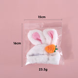 Pet Plush Cartoon Rabbit Ears Cute Easter Decoration Hat Head Cover