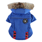 Pet Winter Cotton Zipper Jacket
