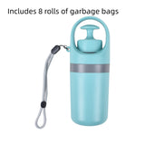 Portable Lightweight Dog Pooper Scooper With Built-in Poop Bag Dispenser Eight-claw Shovel For Pet Toilet Picker