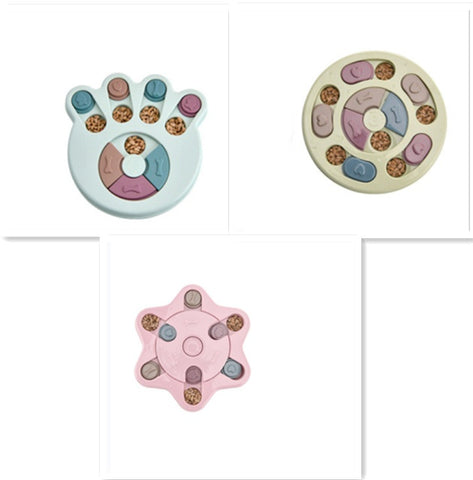 Puzzle Toys IQ Increaser Interactive Slow Dispensing Feeding And Training Games Feeder
