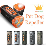 Ultrasonic Three-Head Bark Plug Torch Drive Artifact Anti Dog Bark Deterrent Device With LED Flashlight