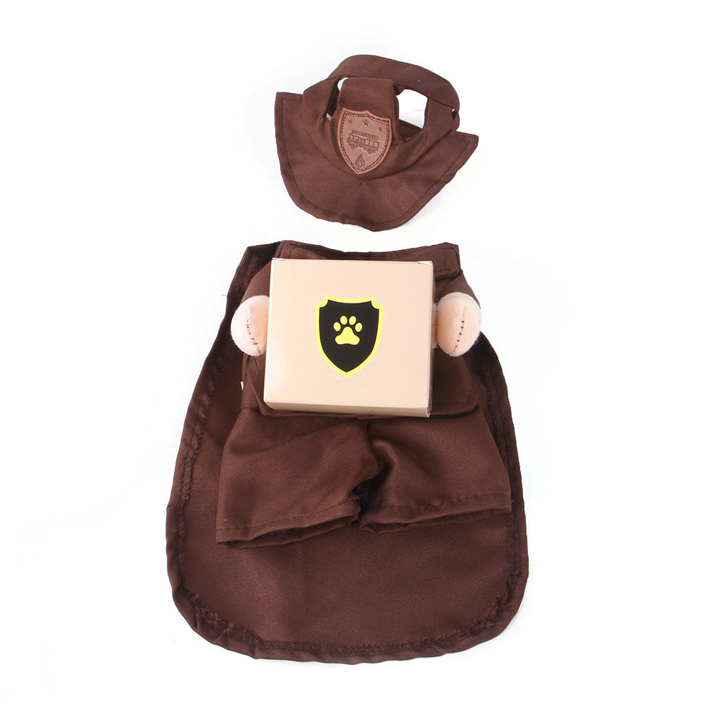 Pet Courier Standing Clothing Outing Funny Costume