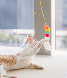 Funny Self-hey Interactive Toy Rope Grabbing Mouse Telescopic Hanging