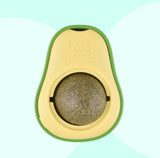 Avocado Cat Mint Multifunctional Catnip Toy 360 Rotating