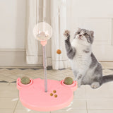 Pet Feeder Leaking Food Ball Self-Playing Tumbler Swing Puzzle Training Dispenser Bowl