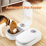 Automatic Smart Food Dispenser Timer Stainless Steel Bowl