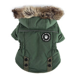 Pet Winter Cotton Zipper Jacket