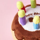 Pet Plush Birthday Candle Cake