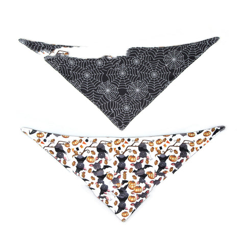 Pet Halloween Double-Sided Saliva Towel