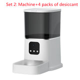 Automatic Smart Voice Recorder Feeder APP Control Timer Large Capacity Dispenser With WiFi