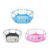 Portable Small Pets Playpen Cloth Folding Outdoor Indoor Exercise Cage Tent