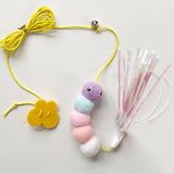 Funny Self-hey Interactive Toy Rope Grabbing Mouse Telescopic Hanging