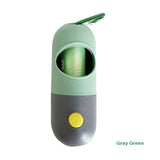 Led Light Pet Waste Bag Dispenser Poop Scooper Clean Accessories