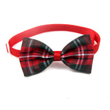 Plaid Pet Bow Tie