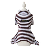Cotton Eight-Color Striped Pet Leggings