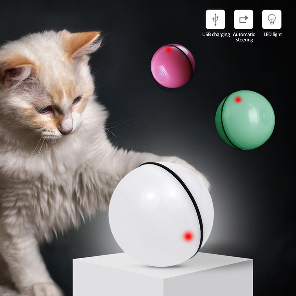 LED Laser Electronic Rolling Pet Funny Pet Toy Ball