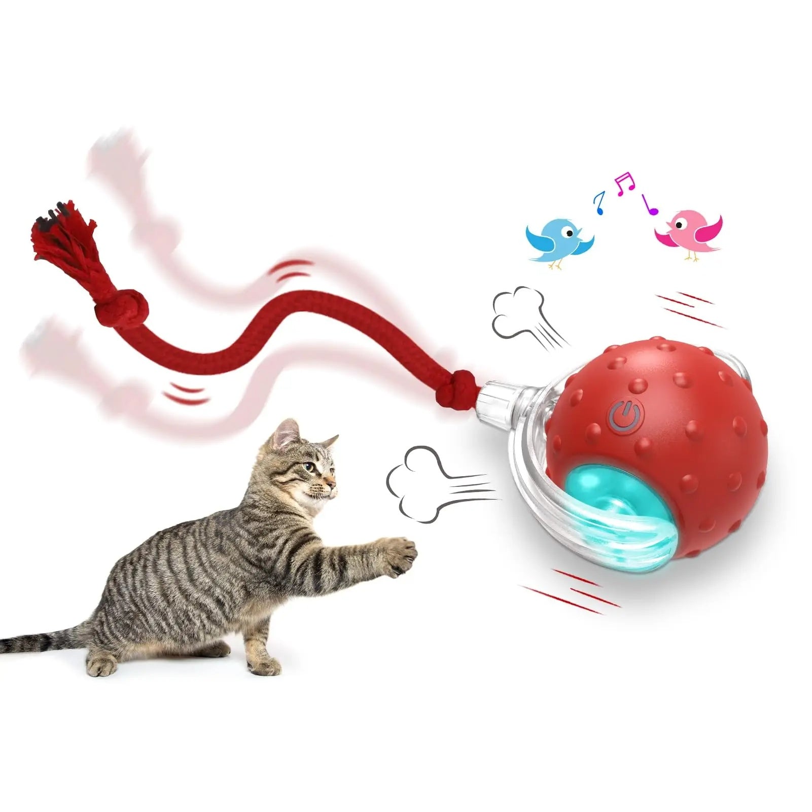 Interactive Toy Ball Super Drive Cat/Dog Rolling Ball
