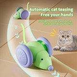 Electric Mouse Car - Automatic Teaser With Intelligent Obstacle Avoidance